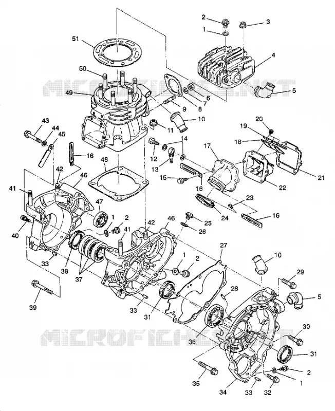 CAJA DEL CIGÜEÑAL AND CILINDRO 4X4 350L W938139 (4924052405035A)