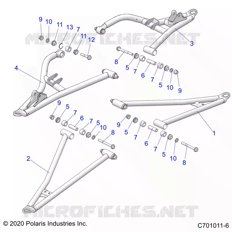 SUSPENSIÃ“N DELANTERA CONTROL ARMS