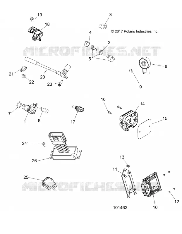 ELECTRICA, SWITCHES, SENSORS AND ECM