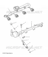 ENGINE, INYECTOR DE COMBUSTIBLE RAIL