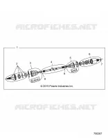 TREN, FRONT HALF SHAFT