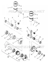 PISTÓN Y CIGÜEÑAL WIDETRAK GT 0952061 AND  EUROPEAN WIDETRAK GT E952061 (4928962896C010)