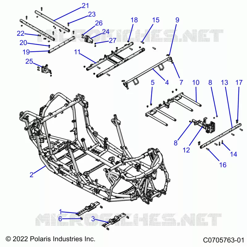 CHASSIS, MAIN BASTIDOR