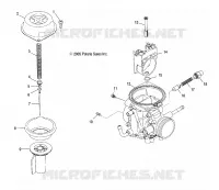 MOTOR, CARBURADOR, UPPER
