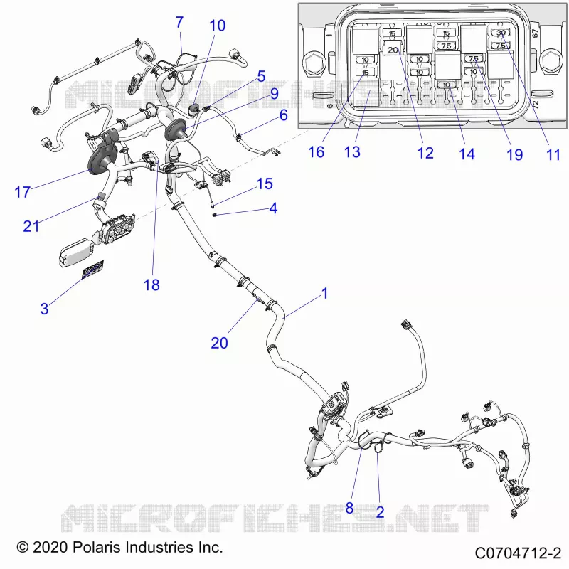 ELECTRICA, WIRE HARNESS