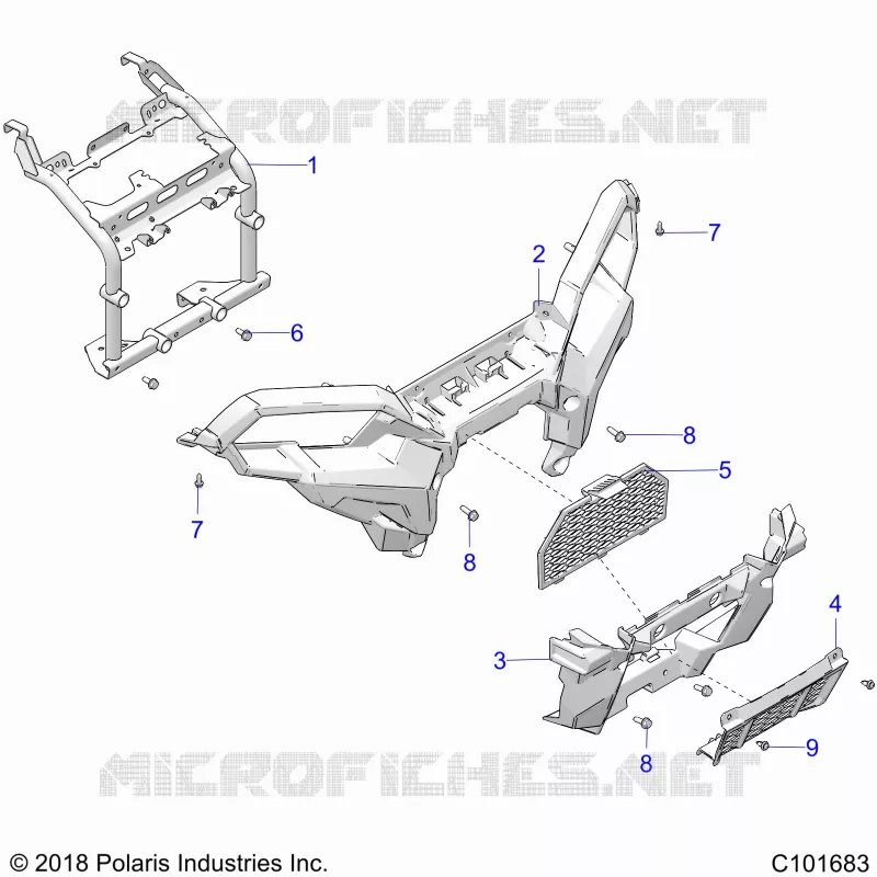 PARACHOQUES DELANTERO AND MOUNTING