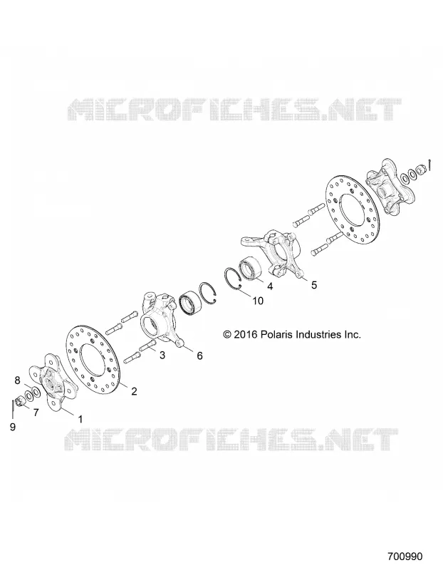 SUSPENSION DELANTERA CARRIER AND HUB