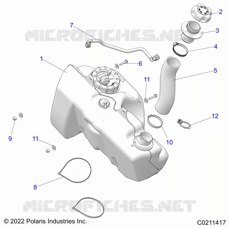 SISTEMA DE COMBUSTIBLE, FUEL TANK