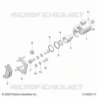 BRAKES, BRAKE PINZA FRENO TRASEIRA
