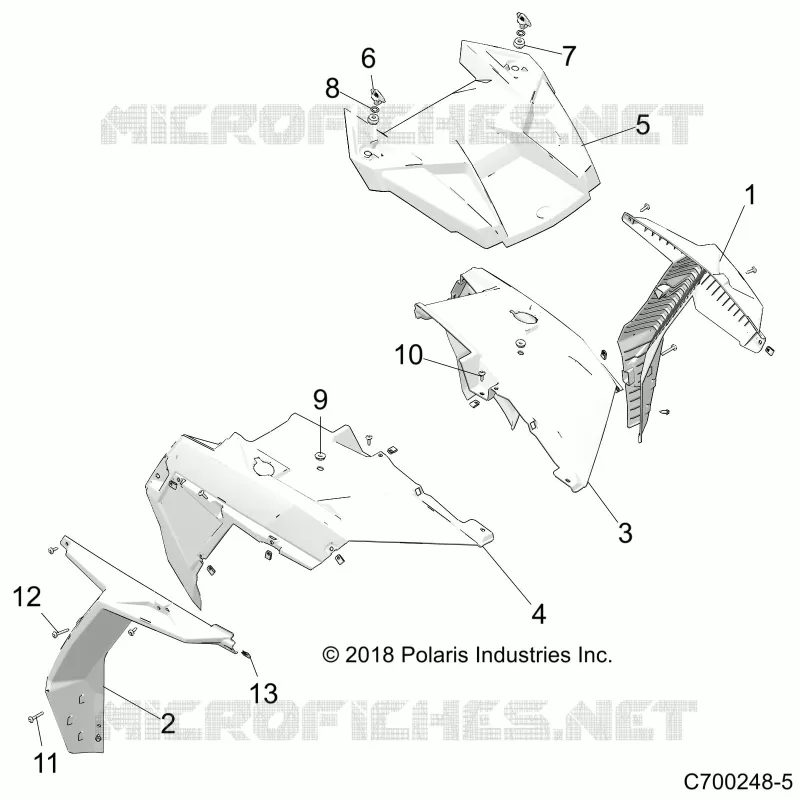 CAPUCHA AND FRONT BODY WORK, RIDE COMMAND