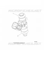 ENGINE, INYECTOR DE COMBUSTIBLE 2521403 O-RINGS