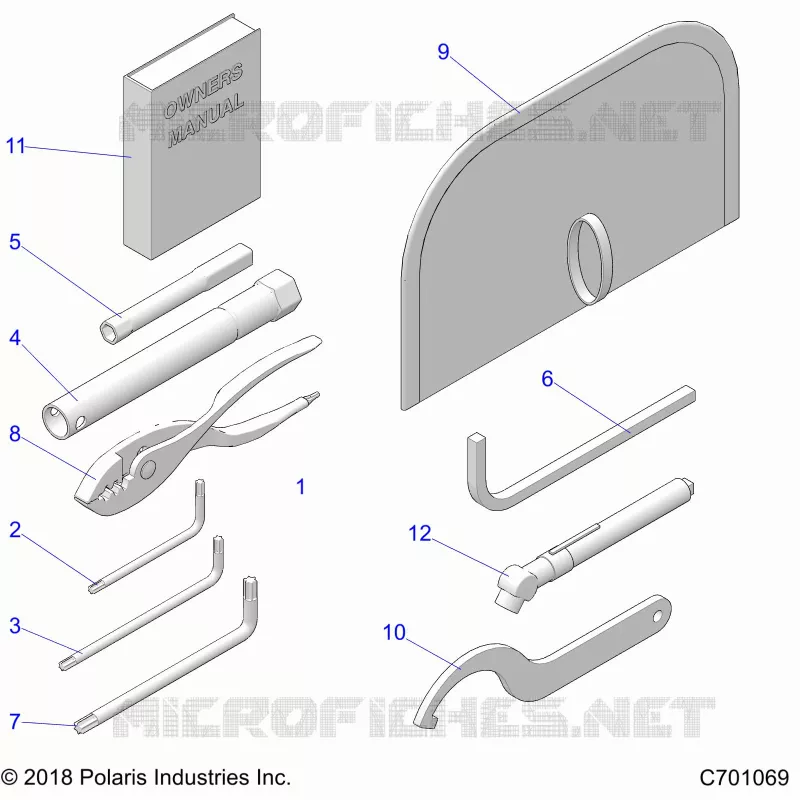 REFERENCE, EL MANUAL DEL PROPIETARIO AND TOOL KIT