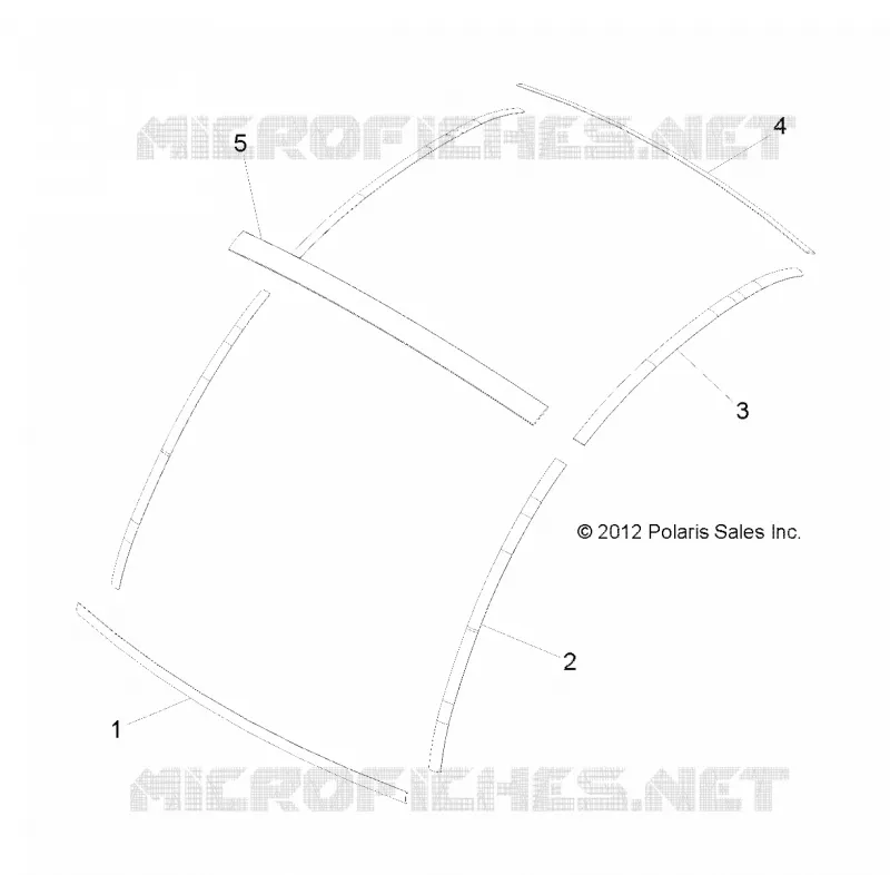 TECHO TRIM, 2 PASSENGER