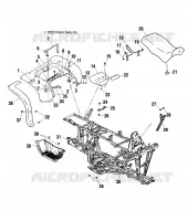 TRASERO CAB, ASIENTO Y MARCO PRINCIPAL