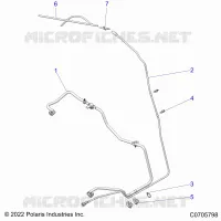SISTEMA DE COMBUSTIBLE, LINES, STD.