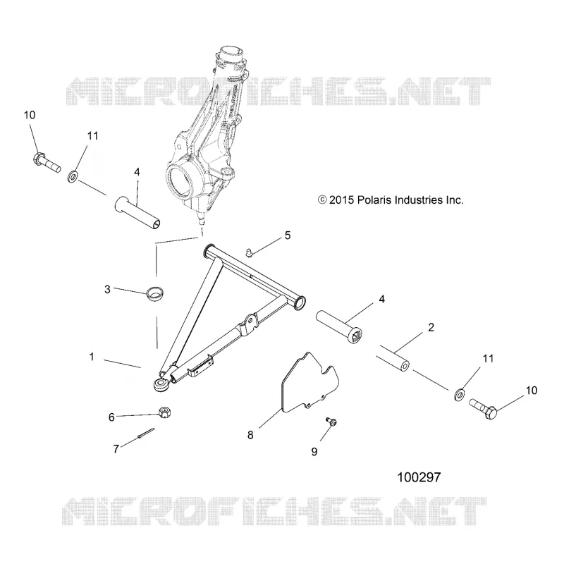 SUSPENSION, A-ARM AND PUNTAL MOUNTING