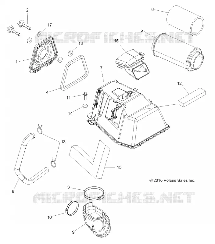 MOTOR, TOMA DE AIRE (BUILT 10/22/10 AND BEFORE)