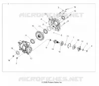 TREN, caja de cambios trasera INTERNALS