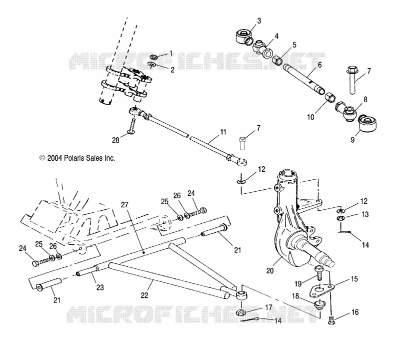 A-ARM and PUNTAL MOUNTING