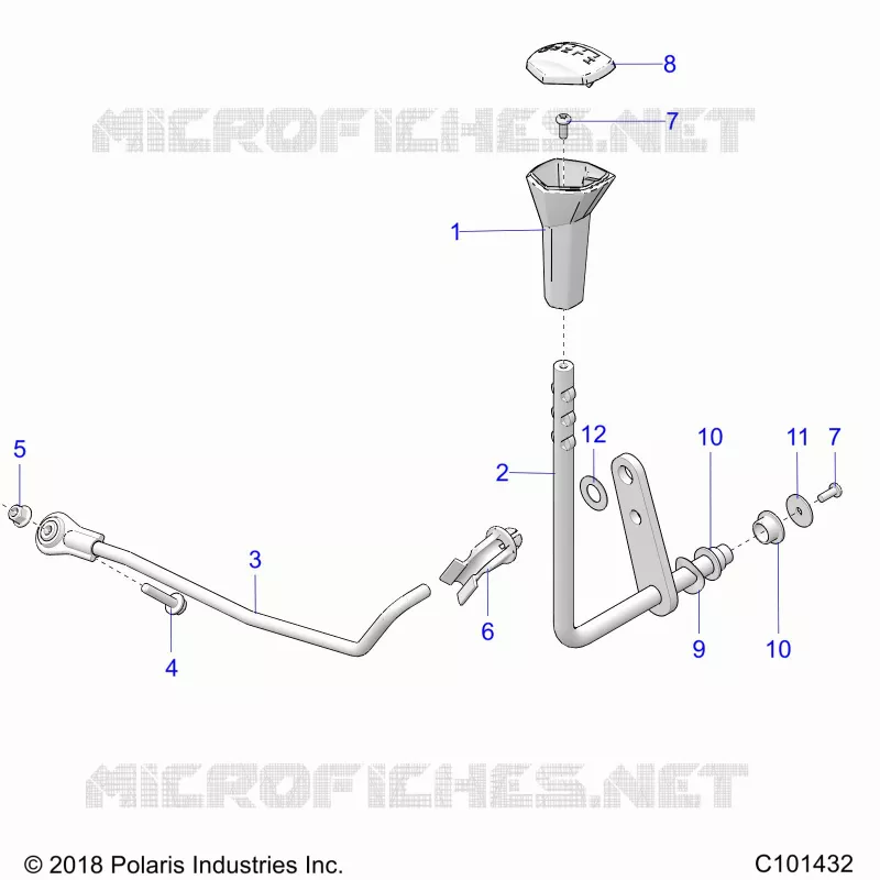 TREN, GEAR SELECTOR