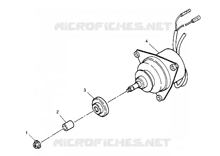 MOTOR DEL VENTILADOR Sport 400L W948540 (4927232723D002)