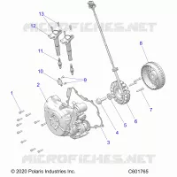ELECTRICA, IGNITION SYSTEM, W/STATOR COVER