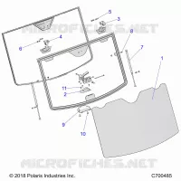 PARABRISAS, TIP OUT- R19RRU99/A/B (C700485)
