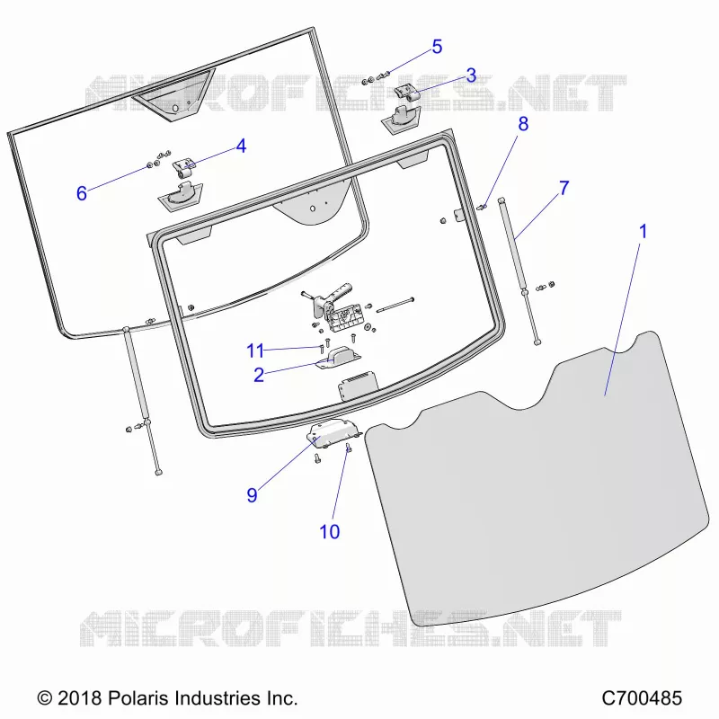PARABRISAS, TIP OUT- R19RRU99/A/B (C700485)
