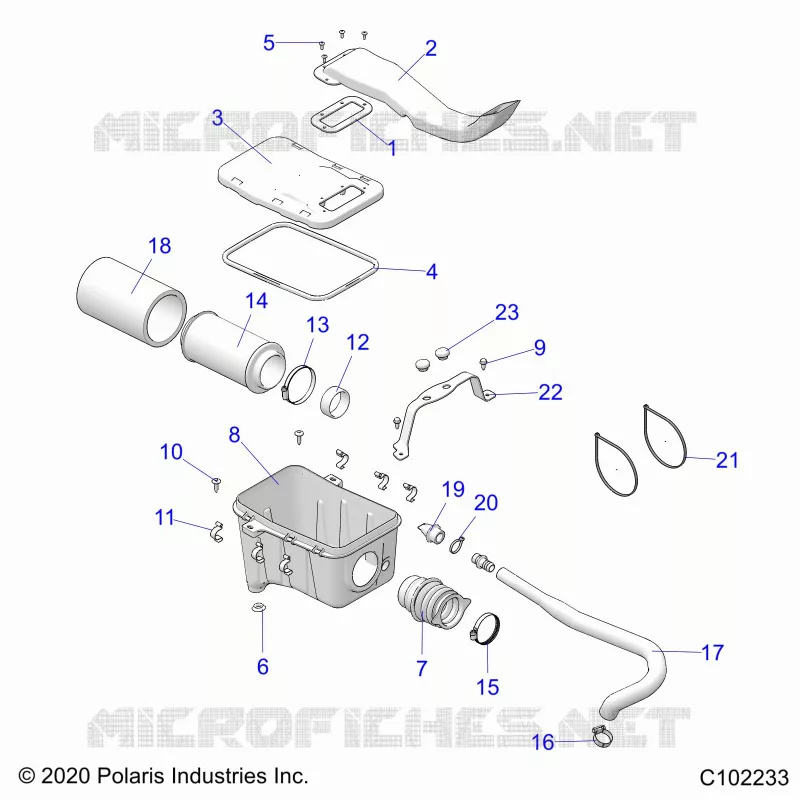 ENGINE, TOMA DE AIRE SYSTEM
