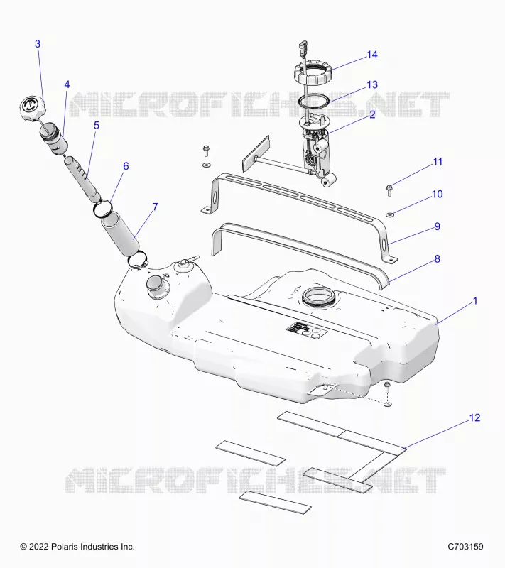 SISTEMA DE COMBUSTIBLE, FUEL TANK