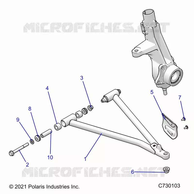 SUSPENSION, A-ARM AND PUNTAL MOUNTING