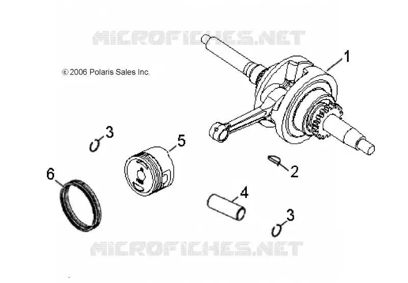 MOTOR, CIGUEÑAL AND PISTÓN