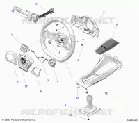 CONTROLES, HAND CONTROLES MANUAL- T24AARGB (500254C)