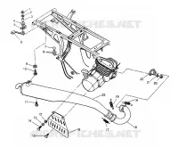 ESCAPE ASSEMBLY TRAIL BLAZER W947221 (4926832683A009)