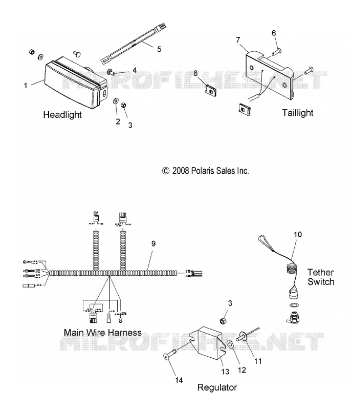 ELECTRICA, COMPONENTS