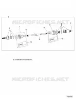 DRIVE TRAIN, TRASERO DEL EJE DE TRANSMISION