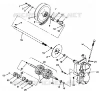 TREN ASSEMBLY CLASSIC 0942865 and  CLASSIC TOURING 0942875 (4924962496021A)
