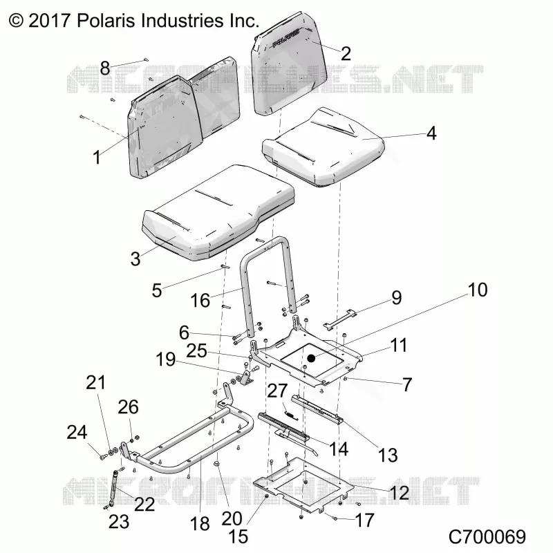 ASIENTO ASM., FRONT