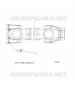 TREN, PROP SHAFT, REAR