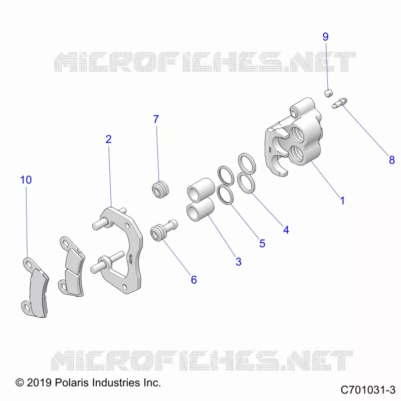 BRAKES, PINZA TRASERA