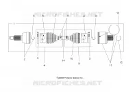 DRIVE TRAIN, DRIVE EJE TRASERO