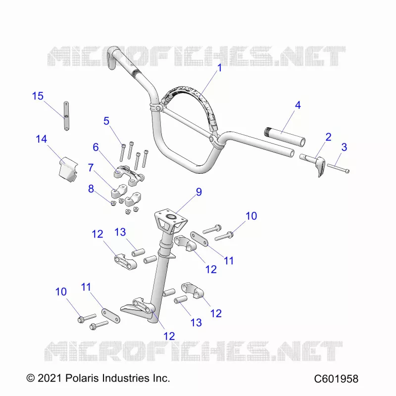 STEERING, SOPORTE DE MANILLAR