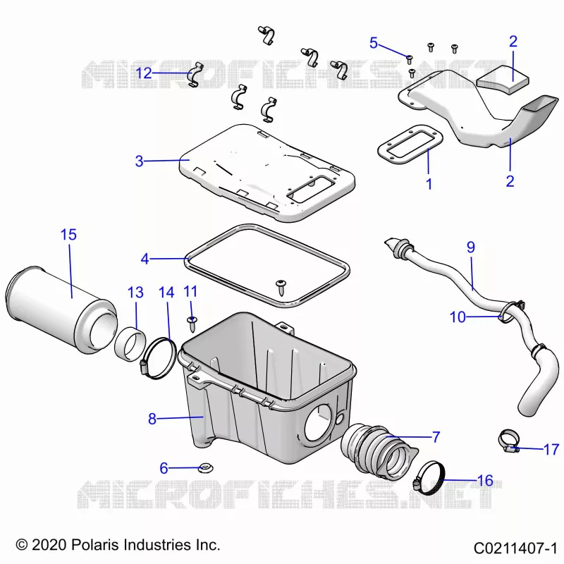 ENGINE, TOMA DE AIRE SYSTEM