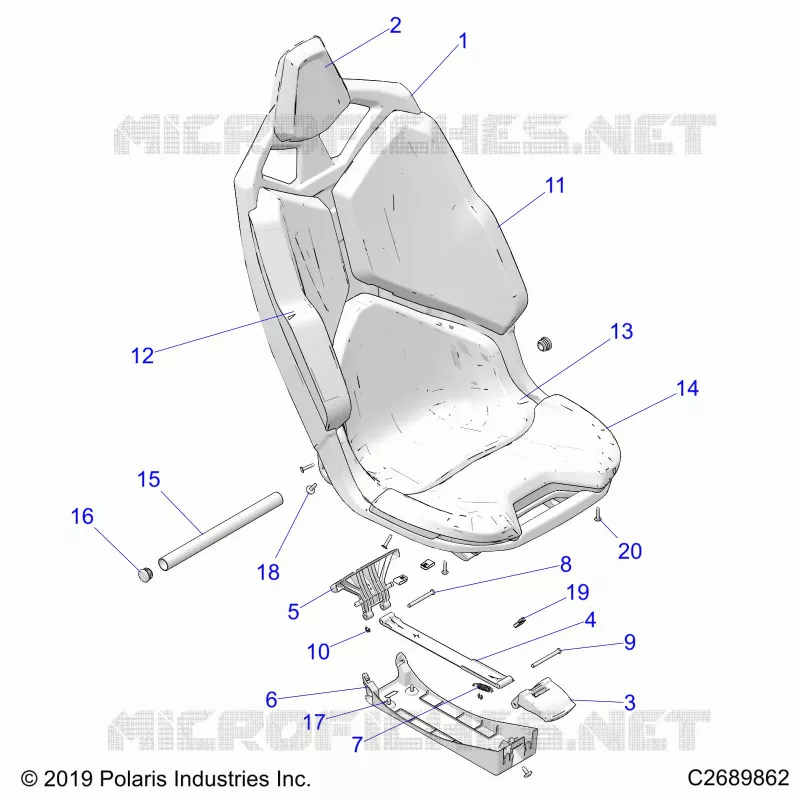 ASIENTO ASM.- Z24RAE92AG/BG (C2689862)
