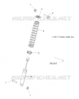 SUSPENSION, SHOCK TRASERO MOUNTING