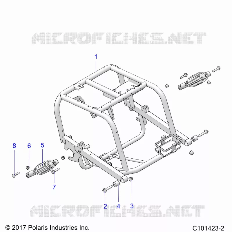 SUSPENSION TRASERA SWING ARM