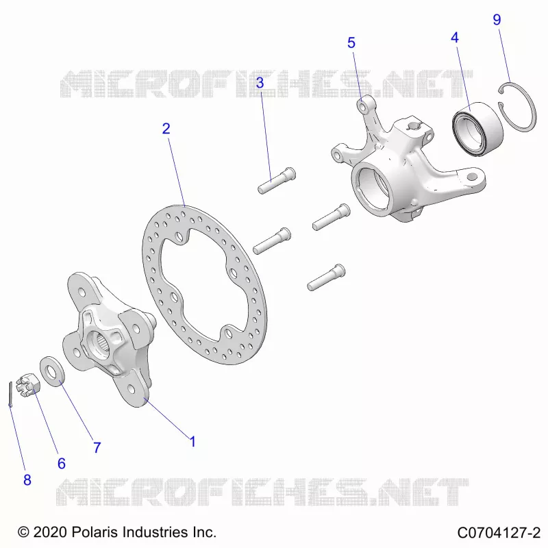 SUSPENSIÃ“N DELANTERA CARRIER- Z23N4E99A/99B (C0704127-2)