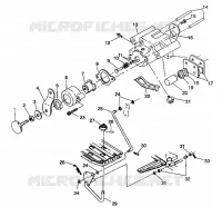 FRENO TRASERO/FOOT PEDAL ASSEMBLY Trail Boss W938527 (4924072407023A)