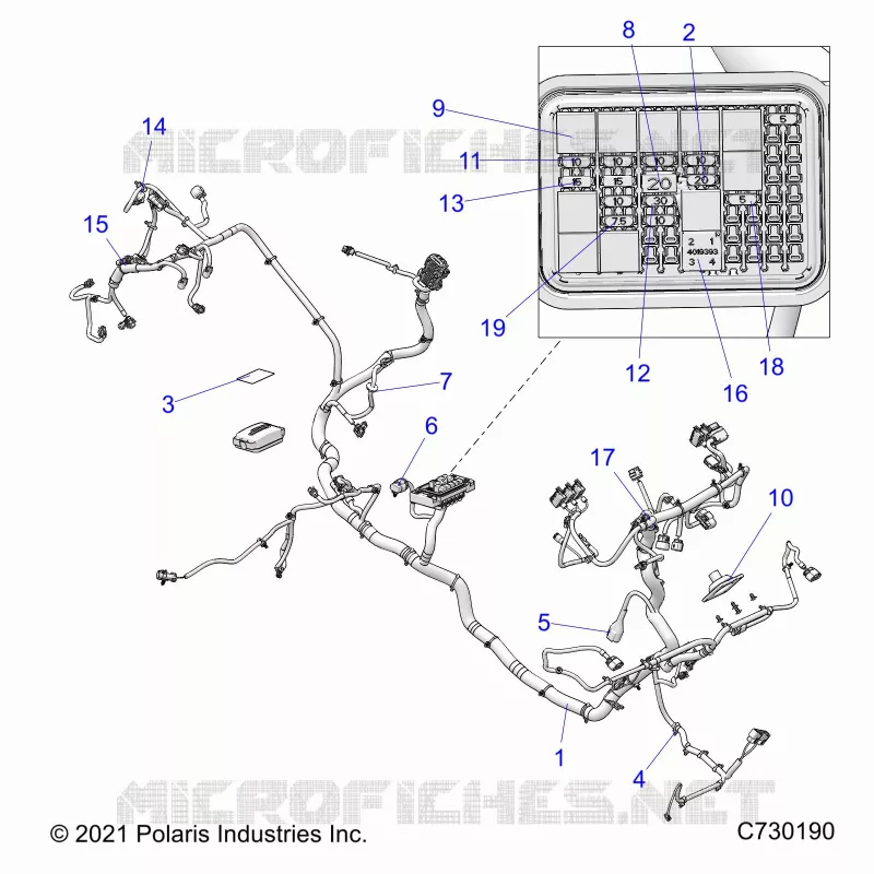 ELECTRICA, WIRE HARNESS