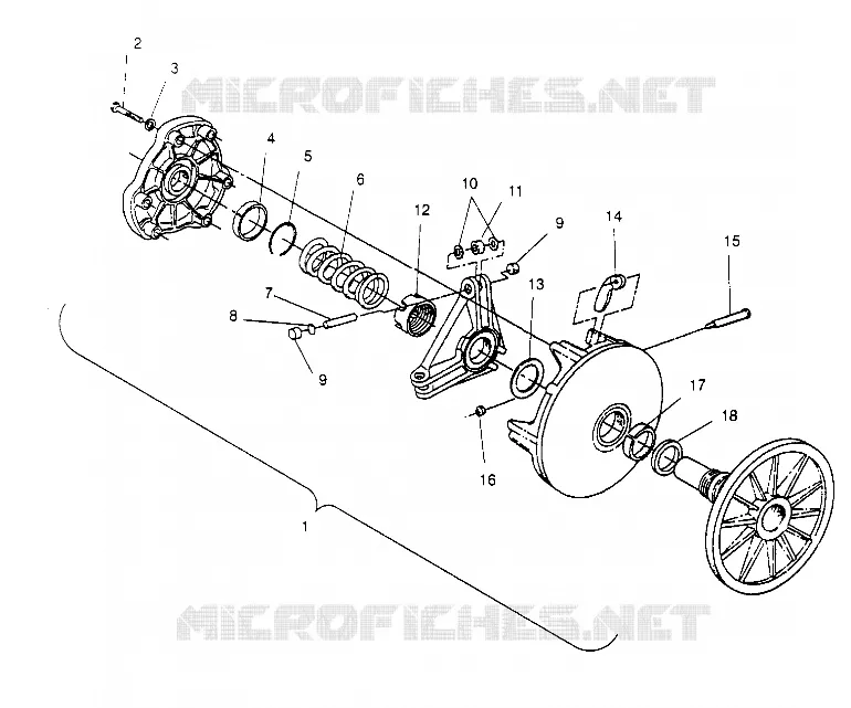 Embrague ASSEMBLY XLT 0950756, XLT SKS 0950556,  XLT SKS EURO E950556   (4928842884C003)